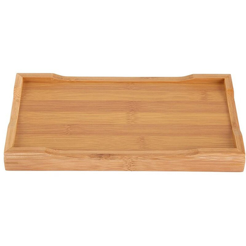 Bambusový podnos Vysokokvalitný 25*14*3,5 cm čínsky pevný čajový podnos Domáca čajová doska Chahai /čajový stolík