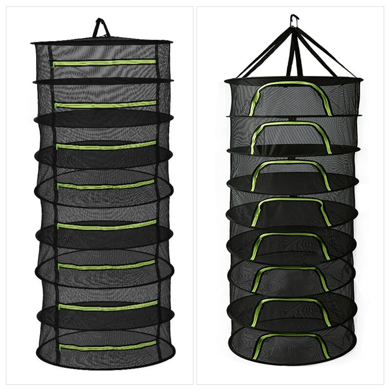 2/4/6 Slojeva Mreža za sušenje bilja Viseća košara Sklopivi stalak za sušenje bilja Mreža za sušenje bilja Vreća za sušenje Mreža za cvjetne pupoljke Biljke Organizirajte