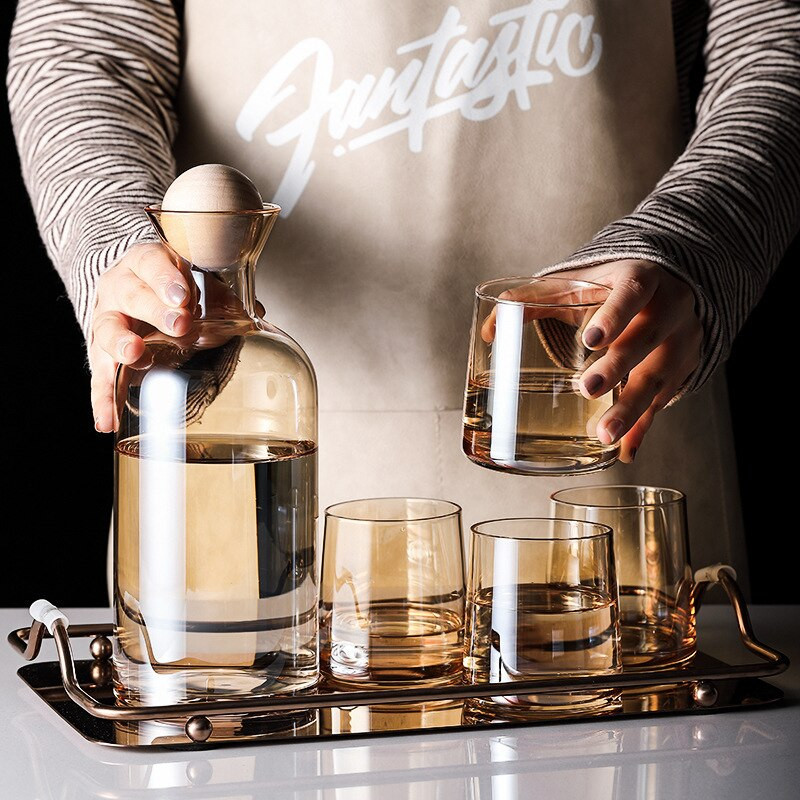 Veliki pravokutni pladanj s ručkom, zlatni/srebrni pladnji za posluživanje, ukrasni luksuzni pladanj za čaj, dekoracija stolića za kavu