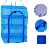 3 sluoksnių džiovinimo tinklas Žuvies tinklas Džiovinimo stovas Kabantis nuo musių narvas daržovėms vaisiams mėsai PE džiovintuvo tinklas Buitinis žuvų tinklas