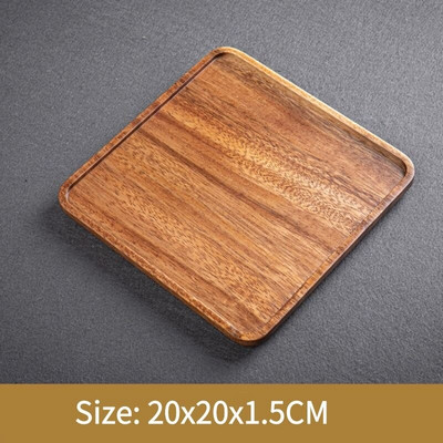 Japansko posuđe Tanjuri za večeru od punog drva Ruit Snacks Posude za pohranu hrane Tanjur za posluživanje sushija Lonci za čaj Pladanj Set posuđa