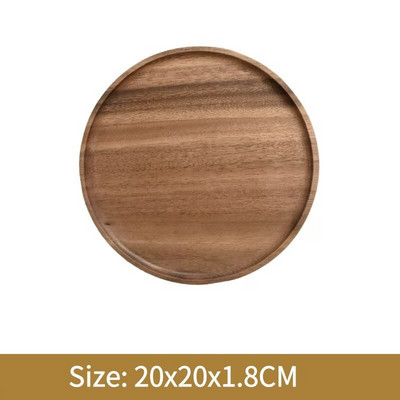 Japansko posuđe Tanjuri za večeru od punog drva Ruit Snacks Posude za pohranu hrane Tanjur za posluživanje sushija Lonci za čaj Pladanj Set posuđa