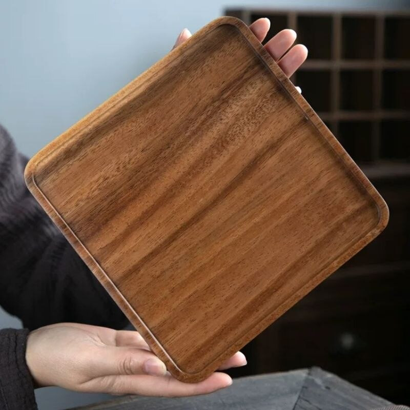 Japansko posuđe Tanjuri za večeru od punog drva Ruit Snacks Posude za pohranu hrane Tanjur za posluživanje sushija Lonci za čaj Pladanj Set posuđa