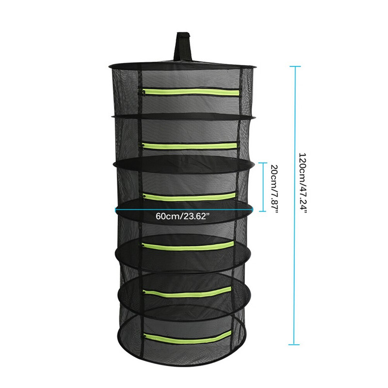 4/6 slojeva Mreža za sušenje bilja Viseća košara Sklopivi stalak za sušenje bilja Mreža za sušenje bilja Vreća za sušenje Mreža za cvijeće Pupoljci Biljke Organizator