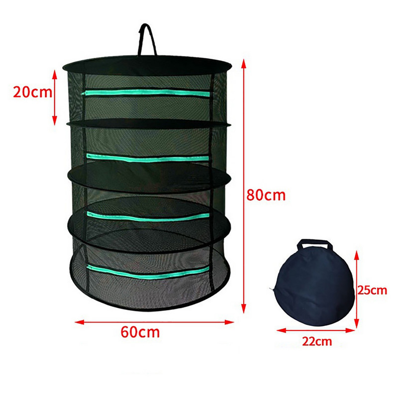 Suport de plasă suspendat, pliabil, multifuncțional, plasă de uscare a plantelor, coș suspendat, suport uscat, geantă, uscător de plasă pentru ierburi, flori, plante, muguri