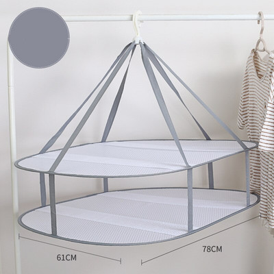 Košara za odjeću Mreža za odjeću Specijalni stalak za sušenje džempera Čarape Donje rublje Stalak za odjeću Jastuk za sušenje dječje odjeće Mreža za sušenje 2 sloja