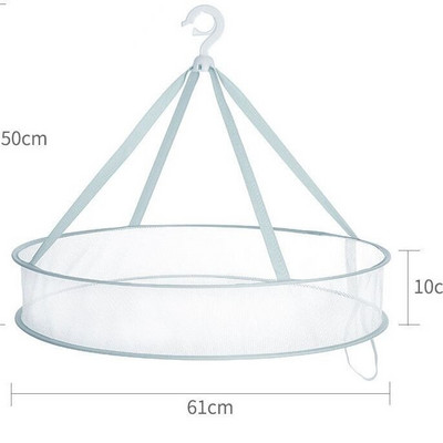 Teljesen zárt szárítóhálók pulóverek zoknik ruhák kosarak szélálló fehérnemű zsebek poliészter háló, szárított áruk háló