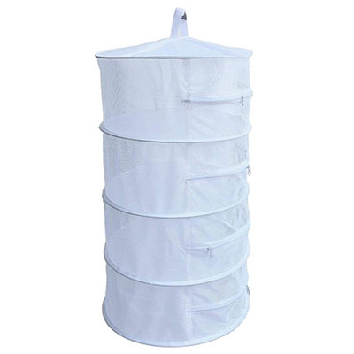 4/8 pakopų sausas tinklas žolelių džiovinimo sulankstomas žvejybos tinklas su užtrauktuku džiovintuvu tinklelio padėklas džiovinimo stovas gėlių kabykla žuvies tinklo reikmenys