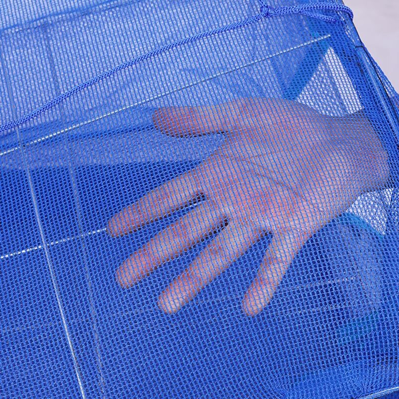 1 buc plasă de pescuit pliabilă cu mai multe straturi plasă de uscare coș uscător plasă agățată cușcă plasă vase agățate umeraș pentru uscător