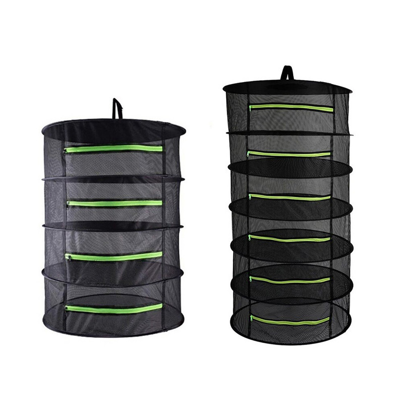 4/6 sluoksnių žolelių džiovinimo tinklelis sulankstomas tinklinis maišelis Kabantis krepšelis Sulankstomas sauso stovo maišelis tinklinis džiovintuvas žolelėms gėlėms augalams pumpurams
