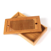 Tavă de ceai din lemn masiv Drenaj Stocarea apei Kung Fu Set de ceai Sertar pentru cameră de ceai Masă pentru ceaiuri chinezești Instrument pentru ceremonie