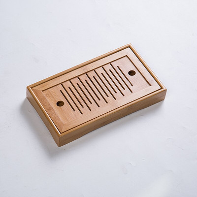 Tavă de ceai din lemn masiv Drenaj Stocarea apei Kung Fu Set de ceai Sertar pentru cameră de ceai Masă pentru ceaiuri chinezești Instrument pentru ceremonie