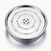 Nerūdijančio plieno arbatos padėklas Vandens nusausinimas Kung Fu apvalus arbatos lėkštės indas Stalčius Arbatos kambarys Lenta Stalas Kinietiškos arbatos įrankiai