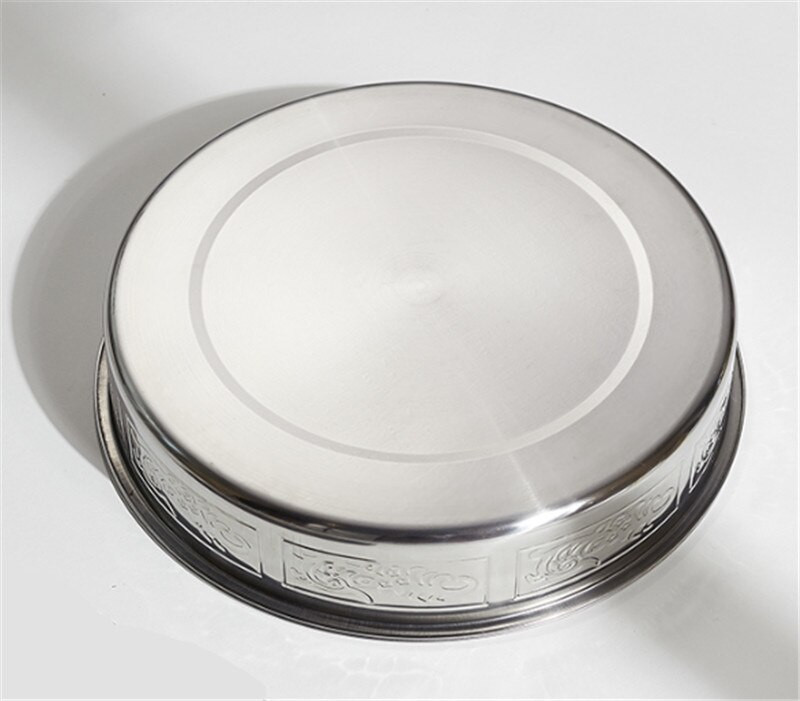 Nerūdijančio plieno arbatos padėklas Vandens nusausinimas Kung Fu apvalus arbatos lėkštės indas Stalčius Arbatos kambarys Lenta Stalas Kinietiškos arbatos įrankiai