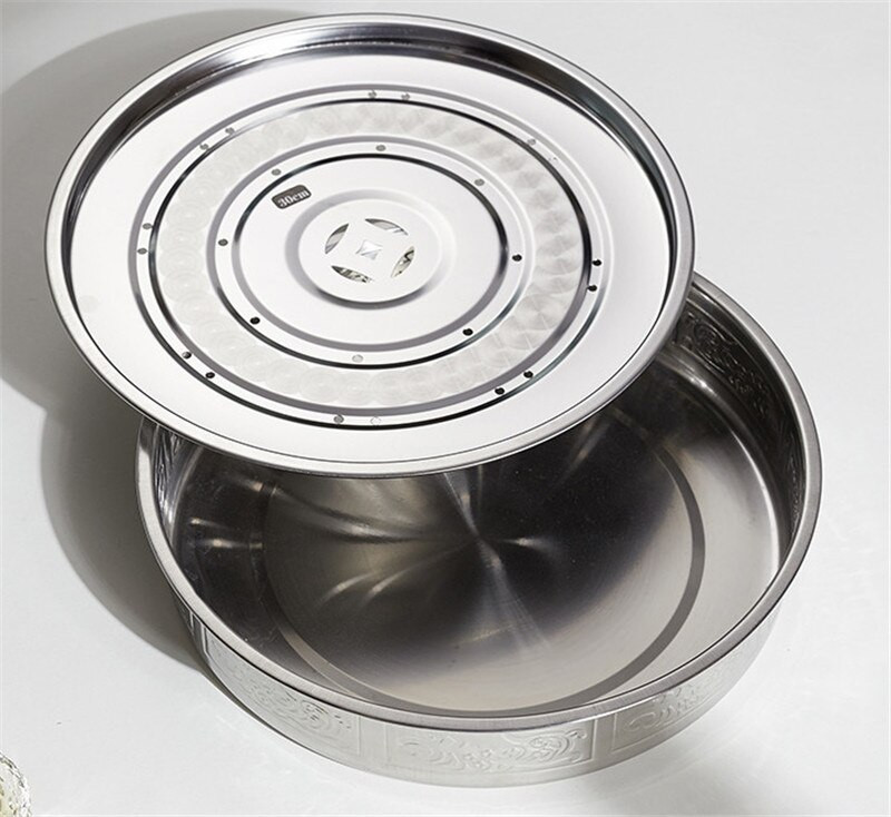 Nerūdijančio plieno arbatos padėklas Vandens nusausinimas Kung Fu apvalus arbatos lėkštės indas Stalčius Arbatos kambarys Lenta Stalas Kinietiškos arbatos įrankiai