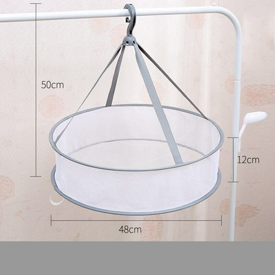 Drabužių džiovinimo krepšelis Kabantis megztinio tinklelis Pastorinta antideformacinis megztinis Džiovinimo stovas Kojinės džiovinimo krepšiai Dvisluoksniai