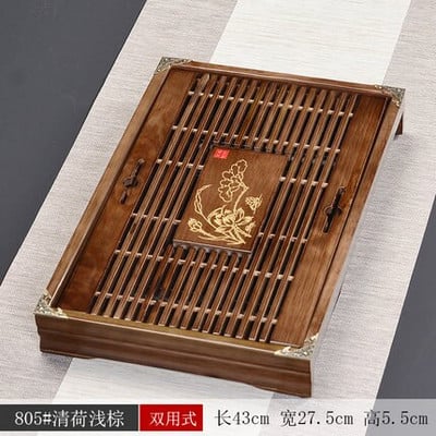 Arbatos rinkinys, bambuko arbatos padėklas, melamino arbatos stalo vandens laikymo arbatos rinkinys Stalas Kinų puer arbatos puodelio ceremonijos įrankiai arbatos rinkinys