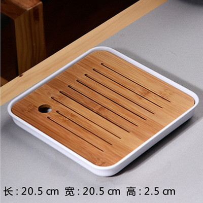 Arbatos rinkinys, bambuko arbatos padėklas, melamino arbatos stalo vandens laikymo arbatos rinkinys Stalas Kinų puer arbatos puodelio ceremonijos įrankiai arbatos rinkinys