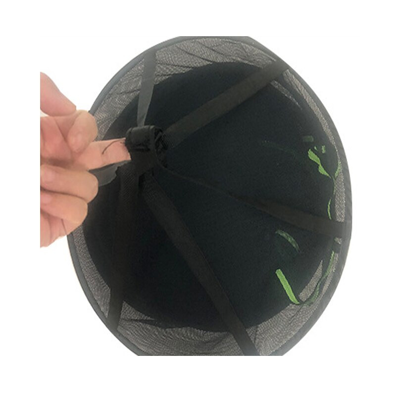 2/4/6/8 sluoksniai Kabantis krepšelis Sulankstomas džiovinimo tinklelis Žolelių sauso tinklelio atidarymo forma Džiovinimo maišelis tinklelis 600 mm skersmuo žolelių gėlėms