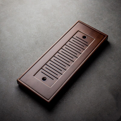 Kieto bambuko arbatos lenta Kung-Fu arbatos rinkinys Įrankiai Vandens laikymas Bambuko arbatos padėklas arbatos serviravimas arbatinuko padėklų rinkinys Virtuvės aksesuaras