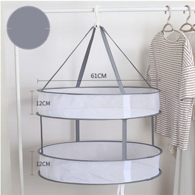 Plasă de uscare cu un singur strat, gri, cu două straturi