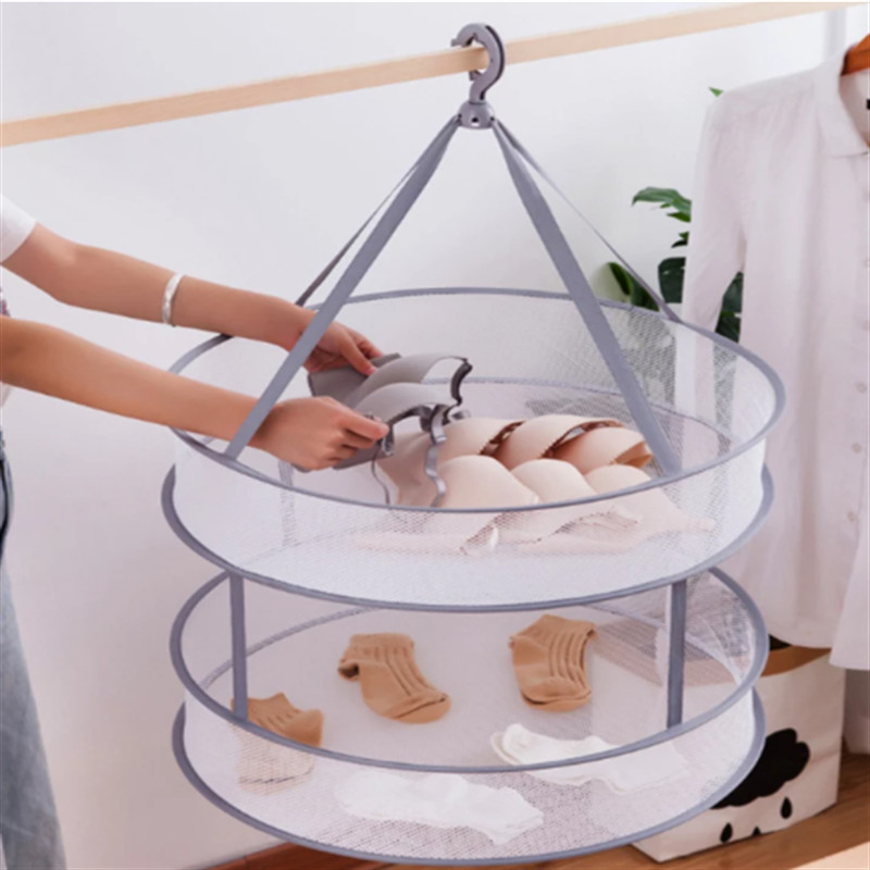 Plasă de uscare cu un singur strat, gri, cu două straturi