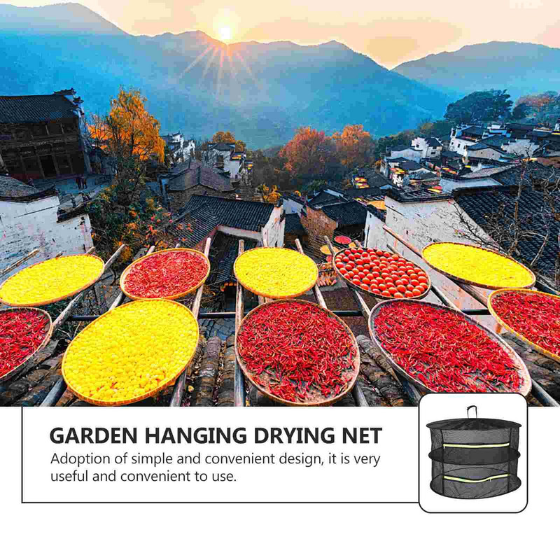 Szárazhálós ruhaakasztó Hidroponikus szárítóháló Akasztó szárítóháló Összehajtható szárítóállvány Ruha akasztó szárító Zöldségszárító háló