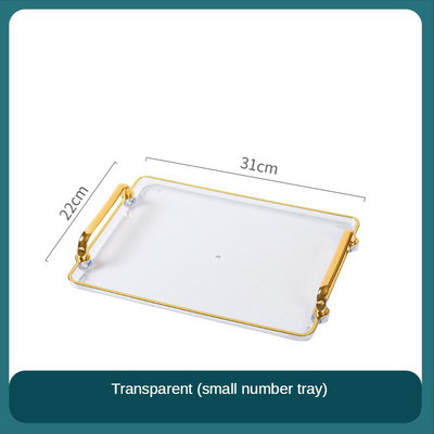 Nordijski odvod Držač čaše Smaragdi Paleta za pohranu Pravokutni set za čaj Šalica Raznovrstan pribor za kućnu kuhinju Pladanj za posluživanje Tanjur za desert
