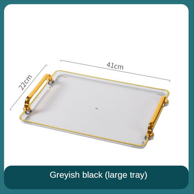 Nordijski odvod Držač čaše Smaragdi Paleta za pohranu Pravokutni set za čaj Šalica Raznovrstan pribor za kućnu kuhinju Pladanj za posluživanje Tanjur za desert