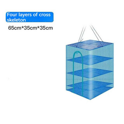 Plasa de uscare pentru pește Plasă de uscare pliabilă pentru casă Uscarea peștelui Uscarea legumelor sărate Uscarea peștelui Uscator de vase Plasa cușcă Organizator de plante