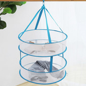 3 spalvų korio džiovinimo tinklelis Sulankstomi drabužiai Džiovinimo tinkleliai Kojinės Liemenėlės krepšelis 1 vnt. Daugiafunkciniai žaislai Megztinių laikymo tinklelis