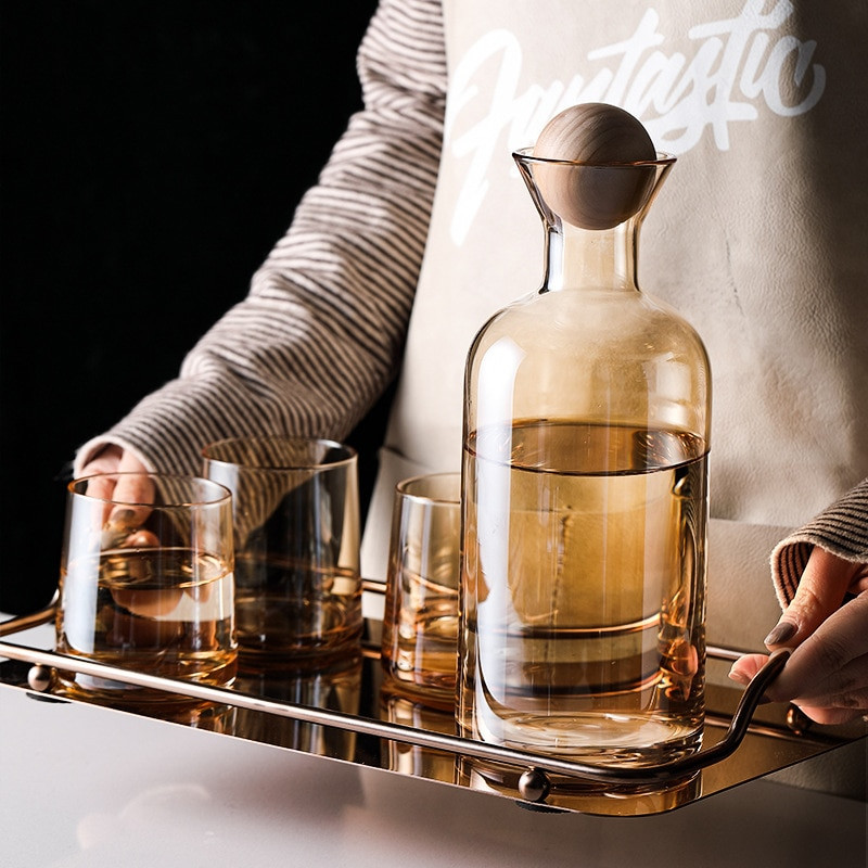 Téglalap alakú tálca fogantyúval Desszert kávé tálaló tálcák Rozsdamentes acél tükör tálca teástál asztal Dekoratív konyhai kellékek