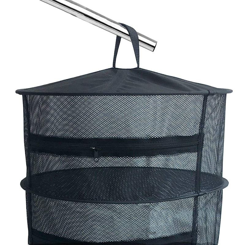 Plasă de uscare pentru plante medicinale cu fermoar Uscător de ierburi Tavă cu plasă Suport pentru uscare Muguri de flori