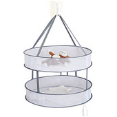 Dvoslojna prozračna košara za odjeću, mreža za sušenje, čarape za sušenje, umjetna odjeća, popločani džepovi s mrežom za kućanstvo, vješalice