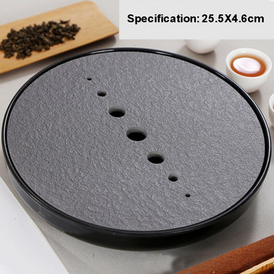 Egyszerű száraz teástálca melamin bambusz kis teásasztal utazási teáskészlet szállodai száraz teásasztal tálca háztartási teakellékek