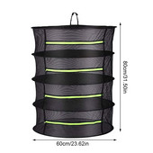 4 daugiasluoksnis džiovinimo tinklelis, pakabinamas sulankstomas džiovyklos kabykla nuo vabzdžių didelės talpos daugiafunkciniai džiovinimo maišeliai