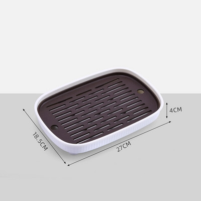 Vysokokvalitný PP čajový podnos, domáce úložné tácky na vodu, obývacia izba, kancelária, podnos na šálky, čínsky čaj Pu'er, doska na čaj, príslušenstvo k čajovej súprave