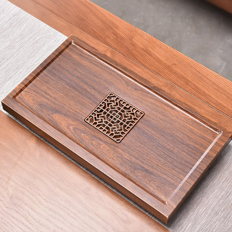 Bambuko arbatos padėklas Pu`er arbatos arbatos lenta 1 vnt Drenažo vandens laikymo priemonė Kung Fu arbatos rinkinys Arbatos stalas Kinų arbatos kambario lentos ceremonijos įrankis