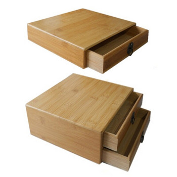 Кутия за кутии за чай Pu\'er от натурален бамбук Цветна дървесина Поднос за чай Кунг-фу Комплект Чайни прибори Ac