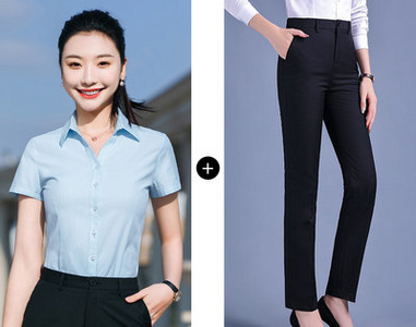 Elegantiškas dviejų dalių moteriškas kostiumas