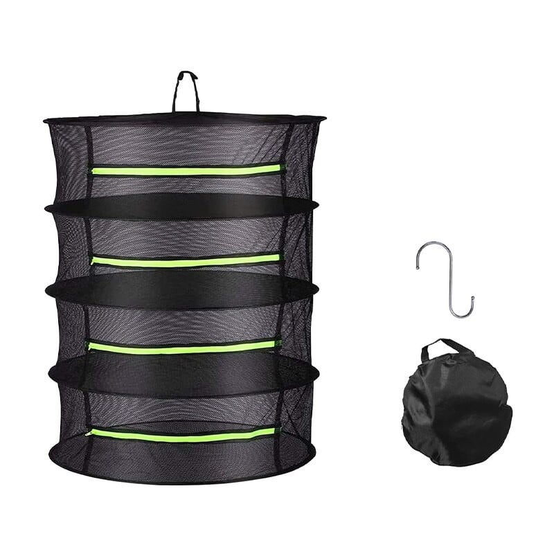 Sluoksniai Žolelių džiovinimo tinklelis Pakabinamas krepšelis Sulankstomas sausas stovas Žolelių džiovinimo tinklelis Džiovinimo maišelis Tinklelis gėlėms pumpurams Augalams Organizatorius