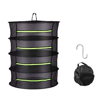 Sluoksniai Žolelių džiovinimo tinklelis Pakabinamas krepšelis Sulankstomas sausas stovas Žolelių džiovinimo tinklas Džiovinimo maišelis Tinklelis gėlėms pumpurams Augalams Organizatorius