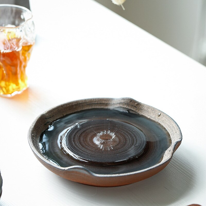 Csapágy Nagy cseréptartályos vízforraló Csapágy Hu Dian Pot Torr Kreatív Kézzel készített Vintage Dry-Bulb Tea Ceremónia