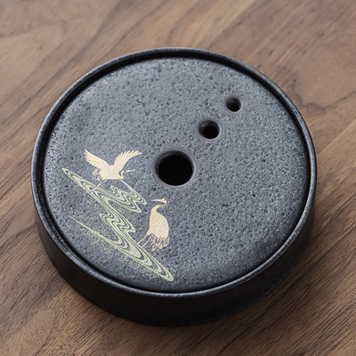 Platforma čajnika za cijeđenje lonca Posuda za čaj Posuda za kapljice vode Ljubičasta glinena baza posude za čaj Baza posude za čaj Kung Fu pribor za čaj Spremište vode