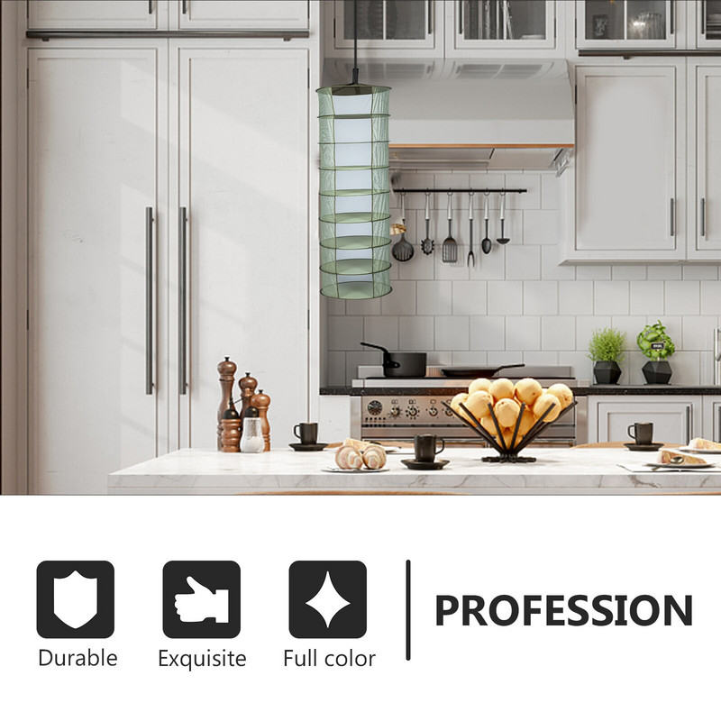 Džiovinimo tinklelis Pakabinamas džiovyklos krepšelis Sulankstomas skalbiniai Sulankstomi drabužiai Tinklai Sausi kabykla Krepšys Rackshamper Sulankstomas žuvis