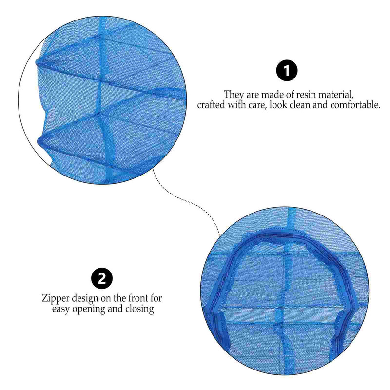 Suport de uscare Net Uscător suspendat Plasă pentru plante uscate Rafturi pentru muguri de pește Coș de flori Cort Corturi Vas pliabil Cușcă de legume pliabilă