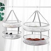 Új vastagított deformációgátló ruha kosárháló Speciális szárítóállvány pulóverekhez fehérneműtartó babaruházat párnaszárító háló