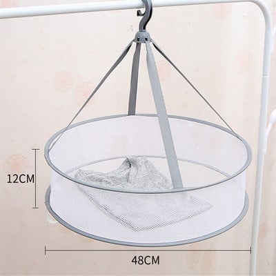 Új vastagított deformációgátló ruha kosárháló Speciális szárítóállvány pulóverekhez fehérneműtartó babaruházat párnaszárító háló