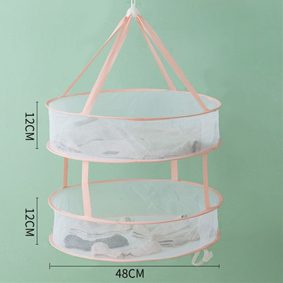 Új vastagított deformációgátló ruha kosárháló Speciális szárítóállvány pulóverekhez fehérneműtartó babaruházat párnaszárító háló