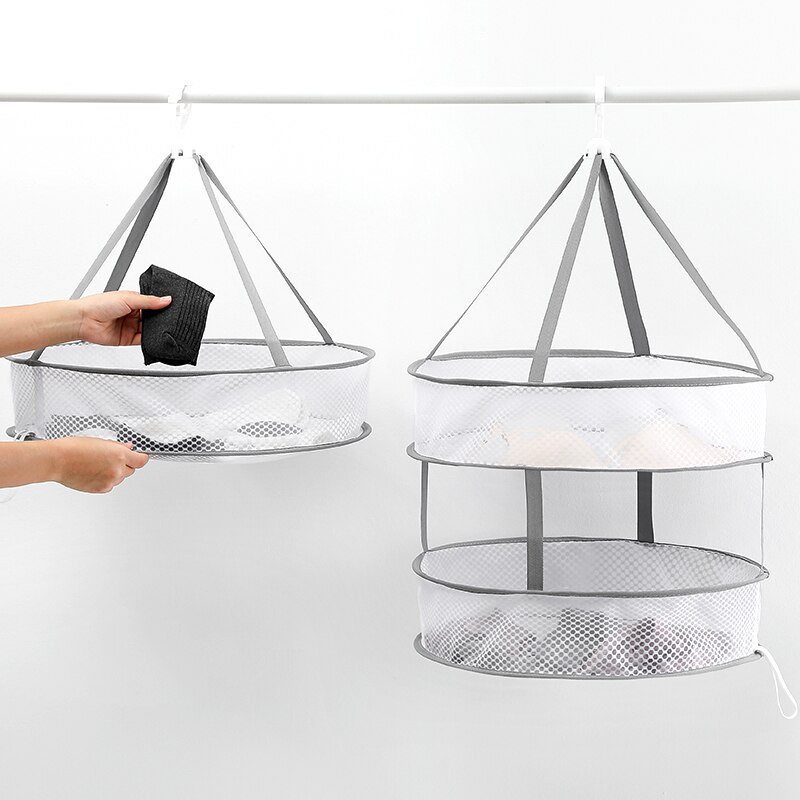 Új vastagított deformációgátló ruha kosárháló Speciális szárítóállvány pulóverekhez fehérneműtartó babaruházat párnaszárító háló